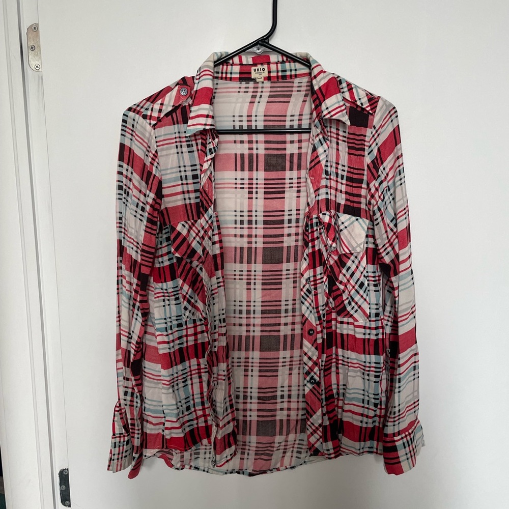 Plaid Women's Blouse